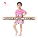 Striped Cotton Mermaid Pattern Summer Girls' Dress Wholesale Frock Design Party Dress