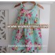 Toddler Hummingbird Mint Green Floral Baby Clothes Summer Party Dress