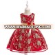 Wholesale Fashion Design Lace Kids Birthday Wedding Flower Girl Party Wear Western Dress  L9030