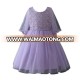 wholesale children's boutique clothes girls elegant purple weeding dress